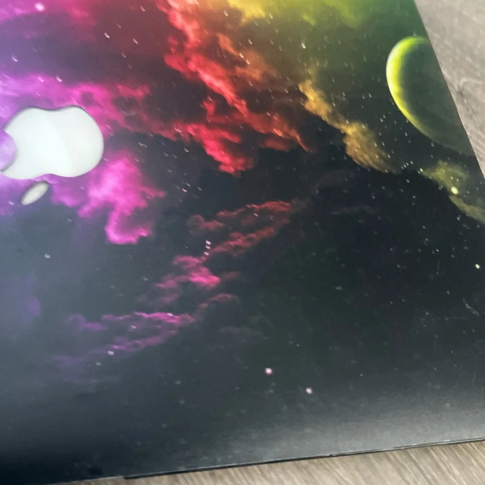Colorful Galaxy MacBook Air + Case!